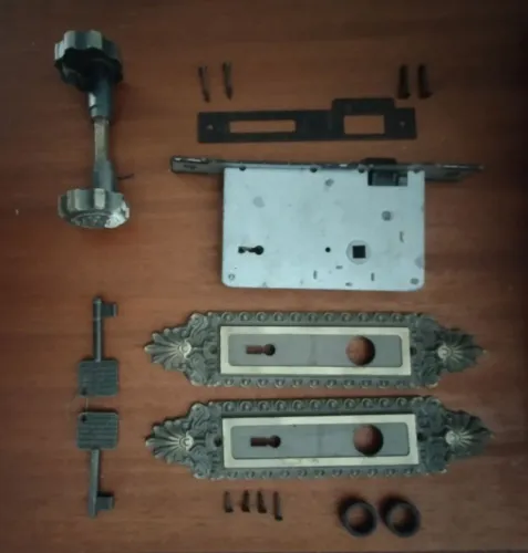 Fechadura de Porta Interna - Estilo colonial - Fundição Brasil