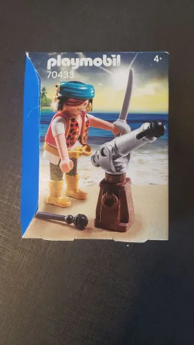 Playmobil NOVO 70433 Pirata com canhão