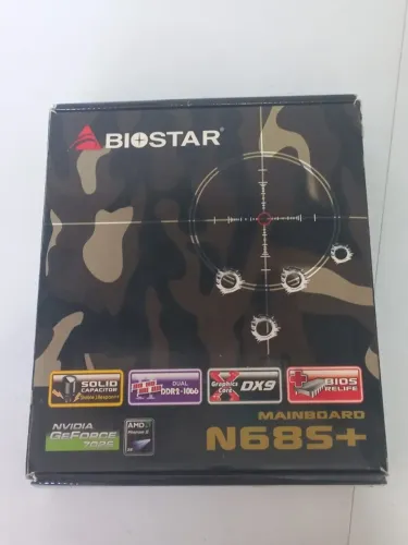 Caixa Vazia Mobo Placa Mãe Biostar N68S+
