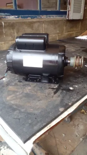 Motor Weg 3 CV novo, baixa rotação, monofásico