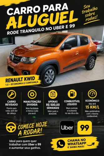 Renault Kwid Intense 1.0 Flex 12V 5P Mec. 2020