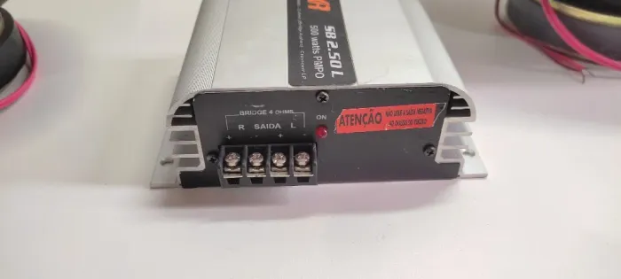 Potência MXR SB 2.50 L -> 2 x 50 W rms