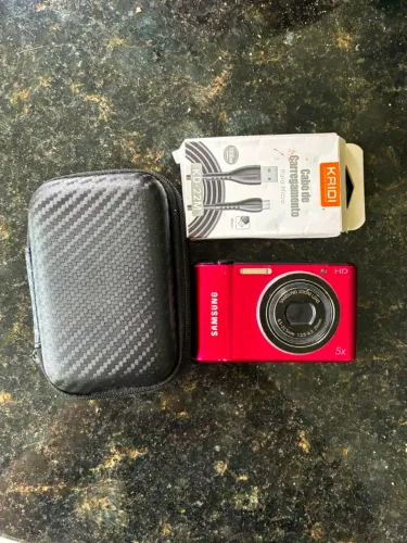 Samsung ST66 Vermelha | Digicam Y2K | Zoom Óptico 5x