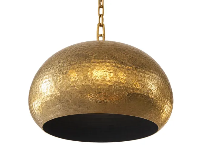 Luminária cobre peça de mostruário 