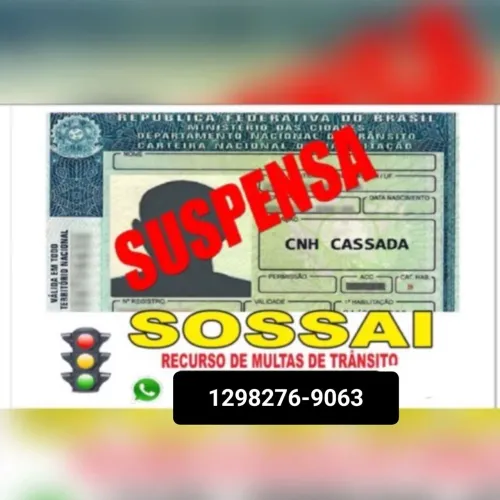 ESTA COM A CNH SUSPENSA?