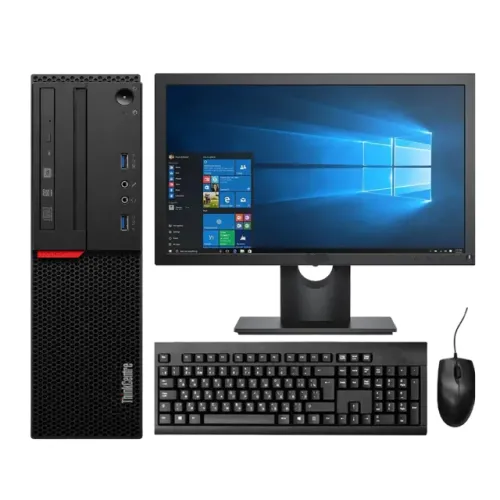 PC Lenovo M900 SFF completo + Monitor 19" + Kit teclado & mouse (I7 6A + 08gb + ssd 240gb)