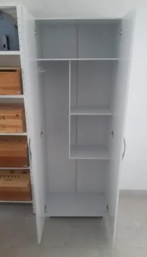 Multiuso Lavanderia 2 Portas Com Espaço Para Produtos  Novo Direto da Fabrica 
