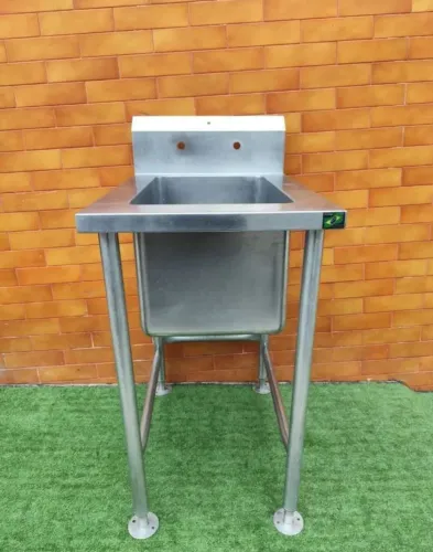 Pia industrial inox Macom