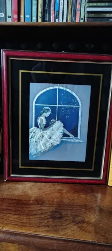 Quadro antigo decorativo 
