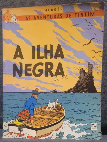 HQ - Vintage (1969/1970) - As Aventuras de TINTIM - A Ilha Negra