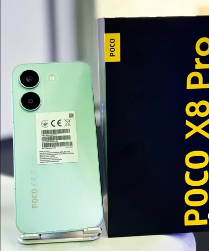 Celular Xiaomi Poco X8 PRÓ 5G 512GB 12GB GREEN Novo -- Loja física com Garantia**