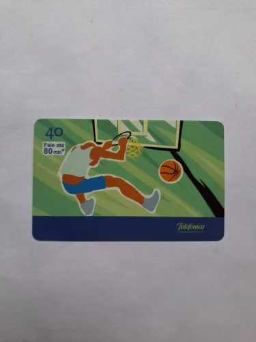 Cartão Telefônico Telefonica Esportes Olímpicos ano 2004