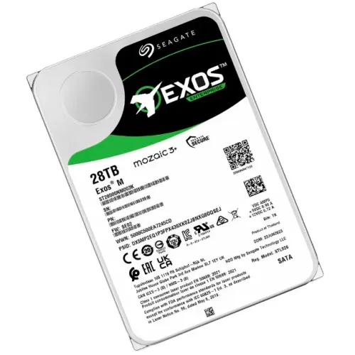 HD Seagate 28TB Exos M Enterprise 3.5" SATA 3 7200RPM - ST28000NM003K - Lacrado na caixa!