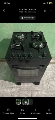 Fogão atlas 4 bocas 