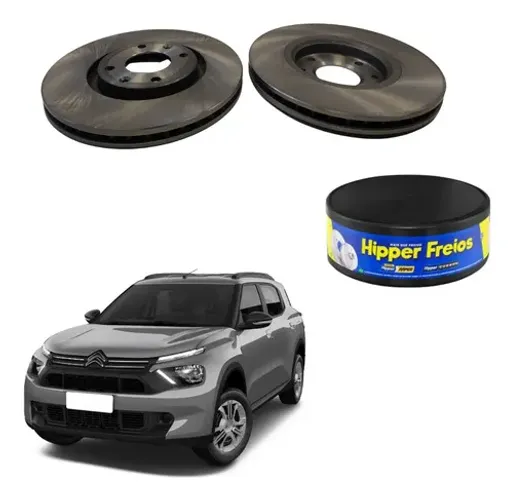 Par Disco De Freio Dianteiro Citroen C3 Aircross 24/25 Ct2570