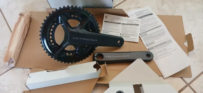 Pedivela bike ciclismo (pé de vela)Shimano ultegra R8100 12 velocidades 170mm novo