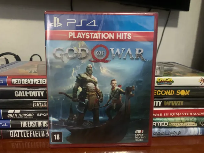 Jogo God of War III Remastered Lacrado PlayStation 4 Original