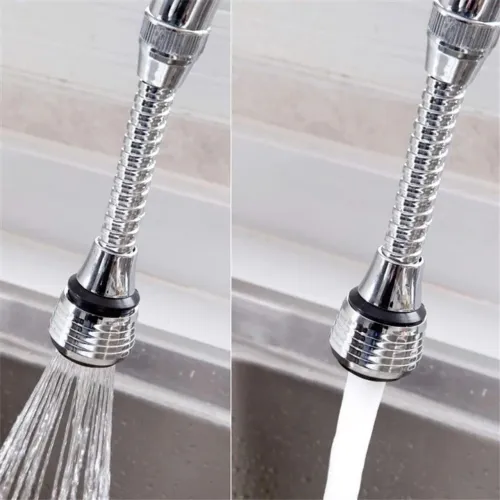 Arejador Prolongador Bico Torneira Cromado Gira 360 Flex