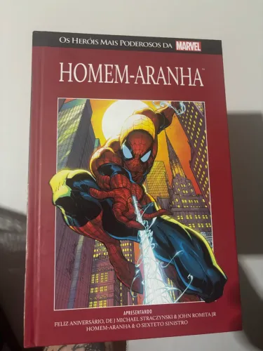 HOMEM ARANHA SALVAT CAPA VERMELHA