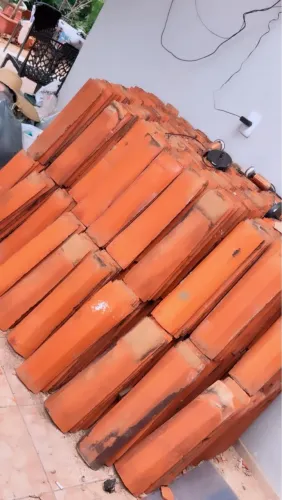 Telhas semi novas milheiro 