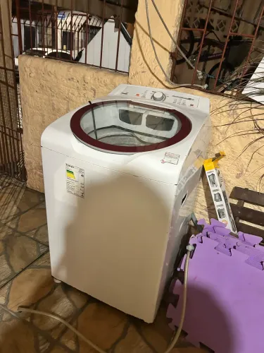 Vendo máquina de lavar e bicicleta