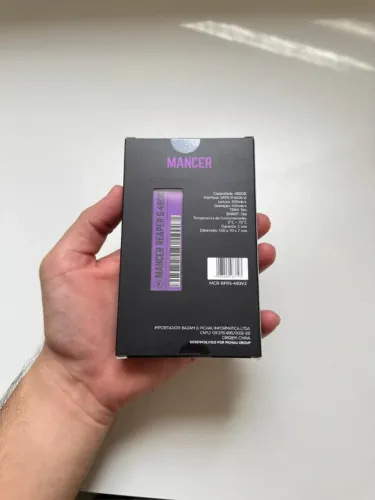 SSD Mancer 480GB novo (garantia e parcelamento)