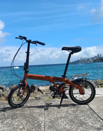 Bicicleta Volkwagen Dobrável Série Limitada T-cross