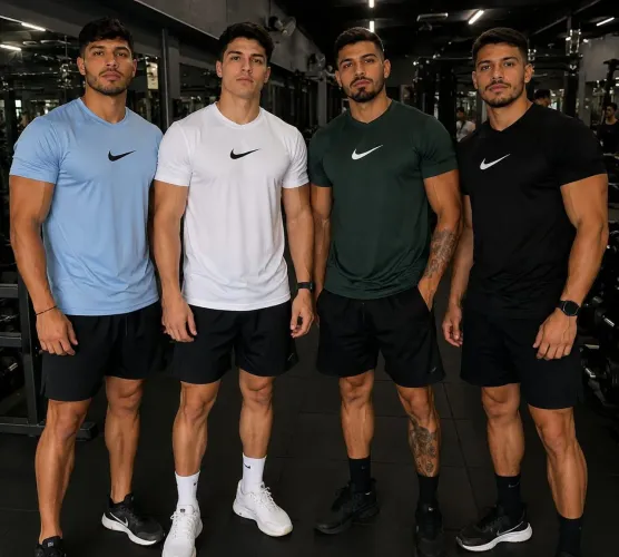 Blusas masculinas dry fit Premium