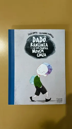 Livro Dadó é ranzinza e tem sua própria nuvem cinza