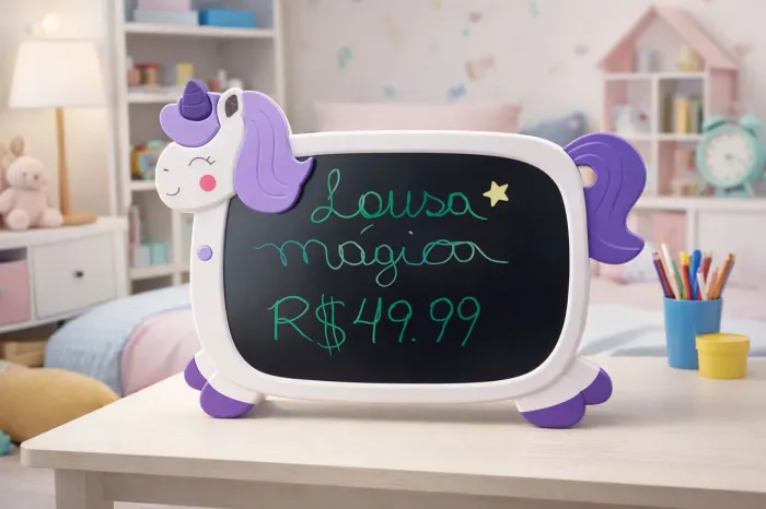 Lousa mágica brinquedo