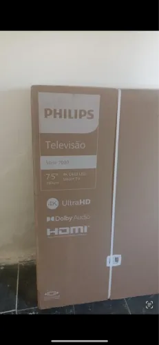 Vendo Tv 75 polegadas Philips
