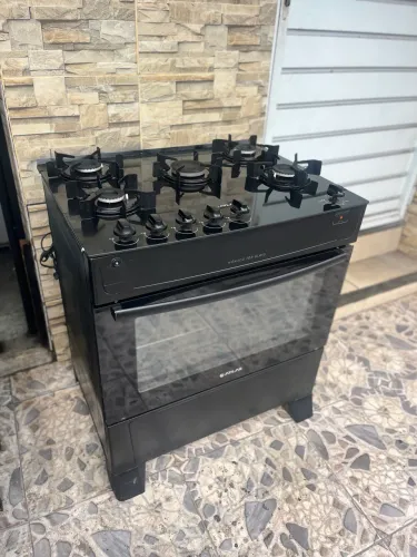 Fogão mesa de vidro