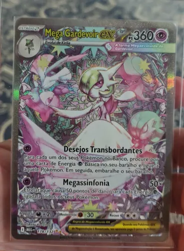 Card Mega Gardevoir SAR 178/132 - Condição: NM
