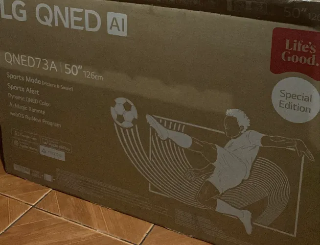 SMART TV SAMSUNG 50? POLEGADAS NA CAIXA
