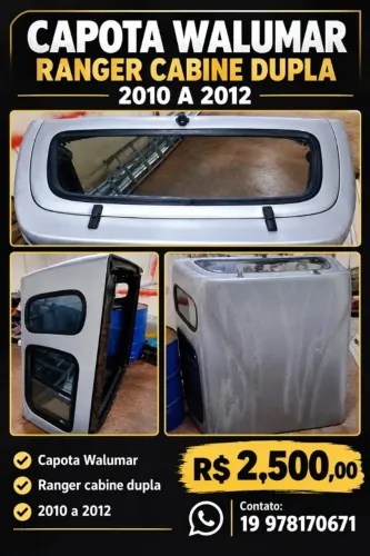 CAPOTA RANGER 2010, 2011 E 2012