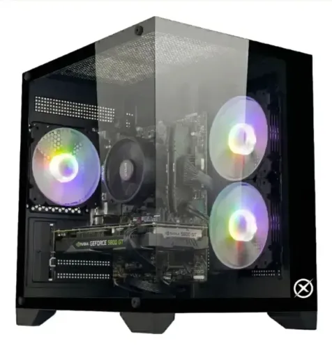PC Gamer Aquário Ryzen 5 5500 RTX 3060 12GB SSD 1TB 32GB RAM Windows 11
