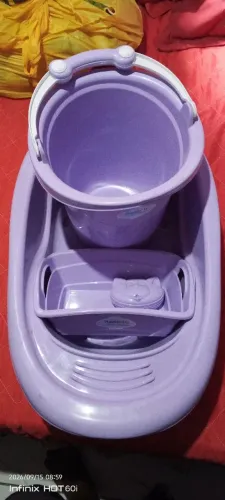 Kit banheira roxo