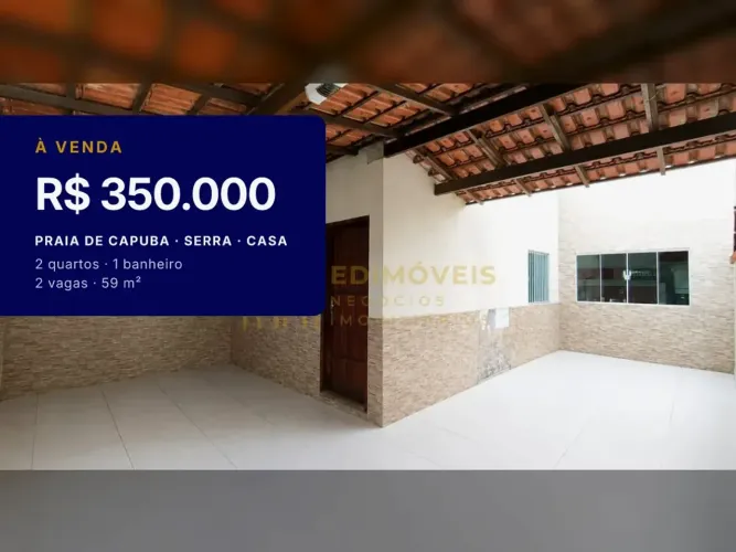 Casa duplex em Praia de Capuba: conforto e praticidade para você!
