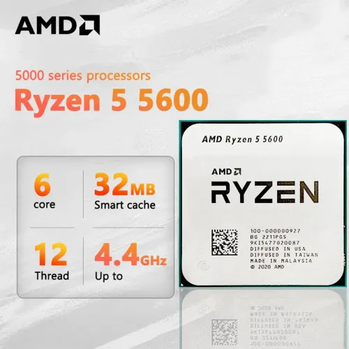 Processador Ryzen 5 5600 6/12