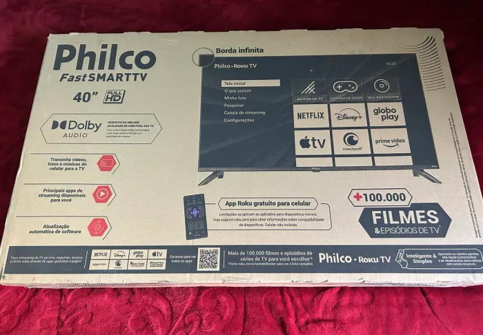 Smart tv 40 polegadas 2026