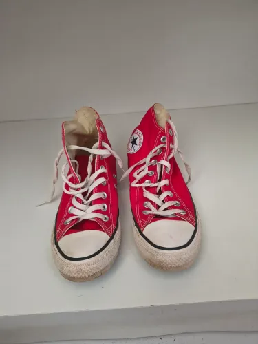 All Star Cano Alto Vermelho USADO