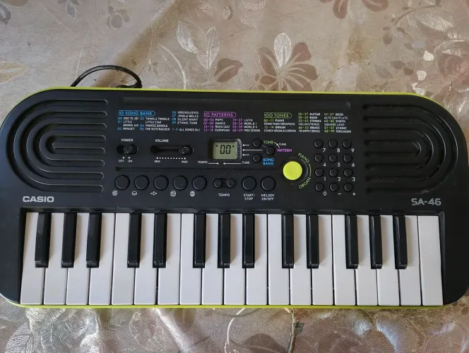 Teclado musical Cássio mini