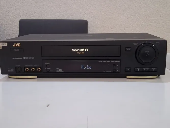 Video cassete jvc não está aparecendo imagem 