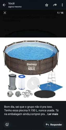 Piscina bestway Steel pro max 9150 L
