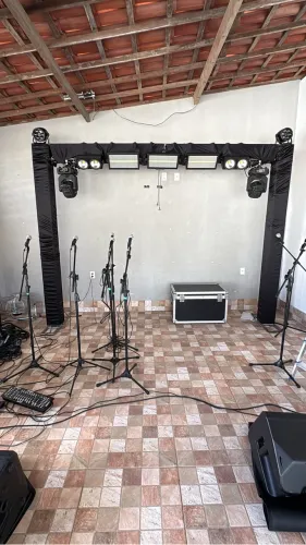 ALUGUEL DE SOM E LUZ