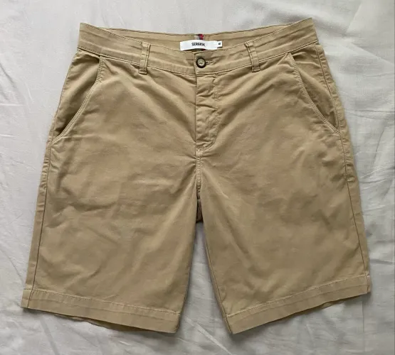 Bermuda Chino Sarja Sergio K Caqui Original - 40