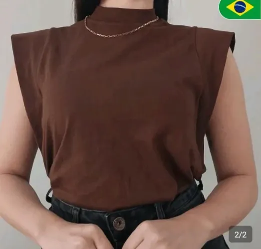 Blusa Marrom