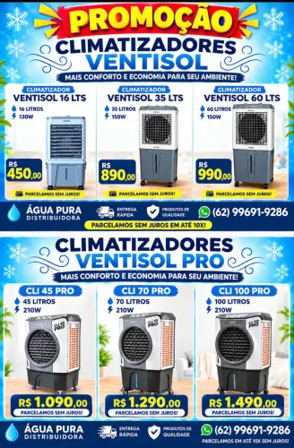 Climatizadores promoção