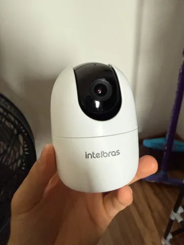 Câmera Intelbras IM4 360 Graus Babá Eletrônica Com Microfone Semi Nova