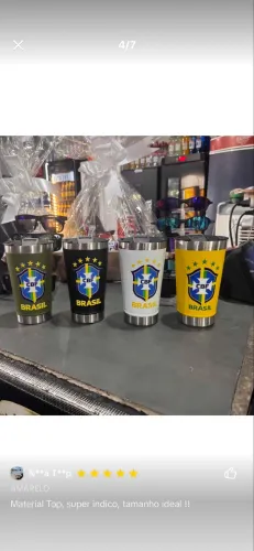 Copo Térmico Brasil